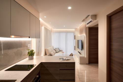 Modern Living Room at The Florence Residences