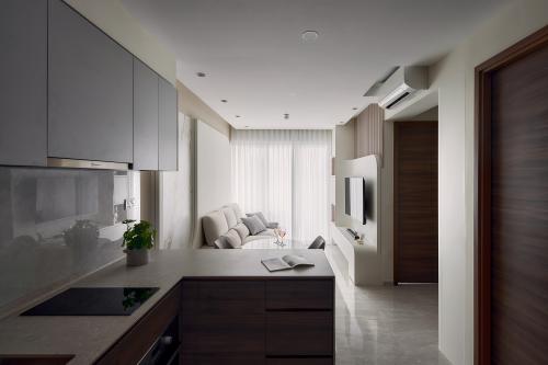 Modern Living Room at The Florence Residences