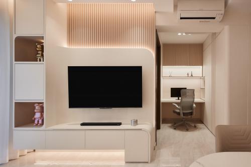 Modern Living Room at The Florence Residences