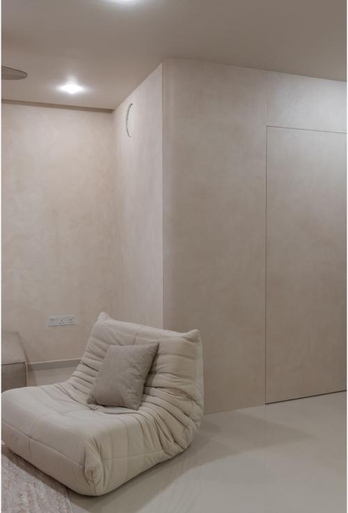 Minimalist Foyer at 400B FERNVALE LANE