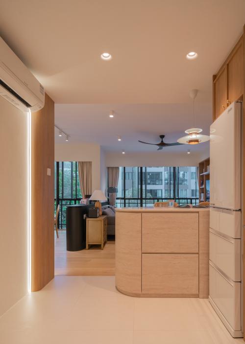 Contemporary Pantry at Pinevale Tampines