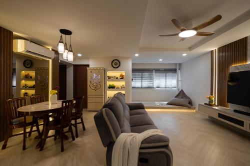 Modern Living Room at Anchorvale Place