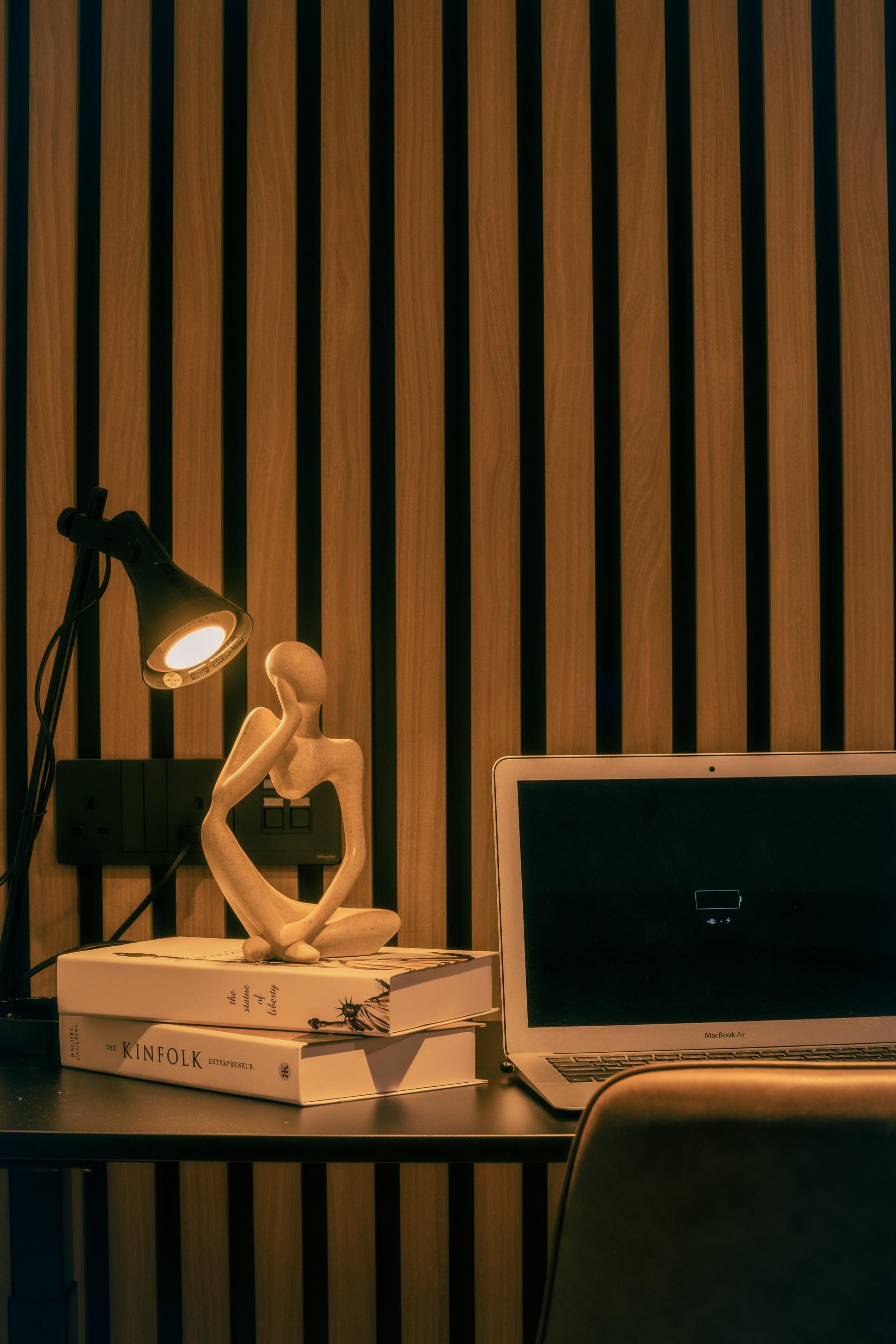 Modern Bedroom with Lighting and Lamps