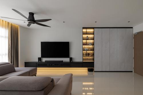 Modern Living Room at Tampines Walk