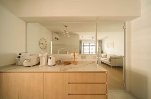 Minimalist Pantry at Clementi Road