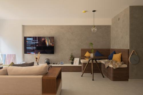 Contemporary Living Room at Woodleigh Glen