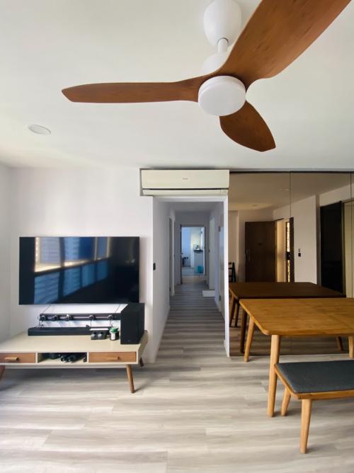 Modern Living Room at Teban Garden