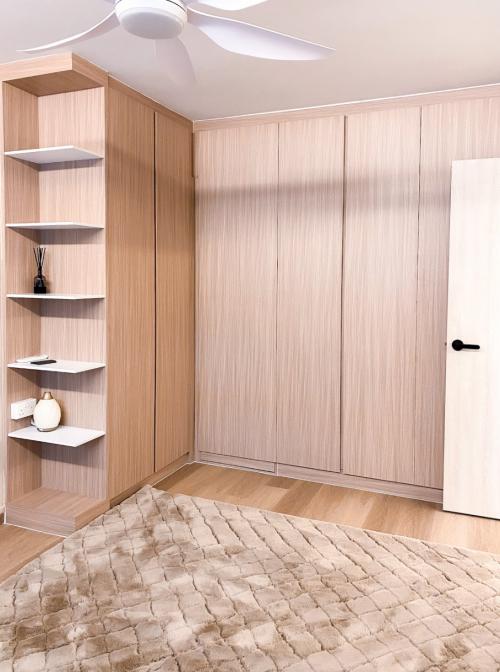 Country Walk-in Wardrobe at Bedok North