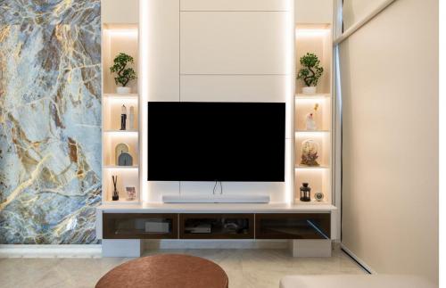 Contemporary Living Room at Dawson Road