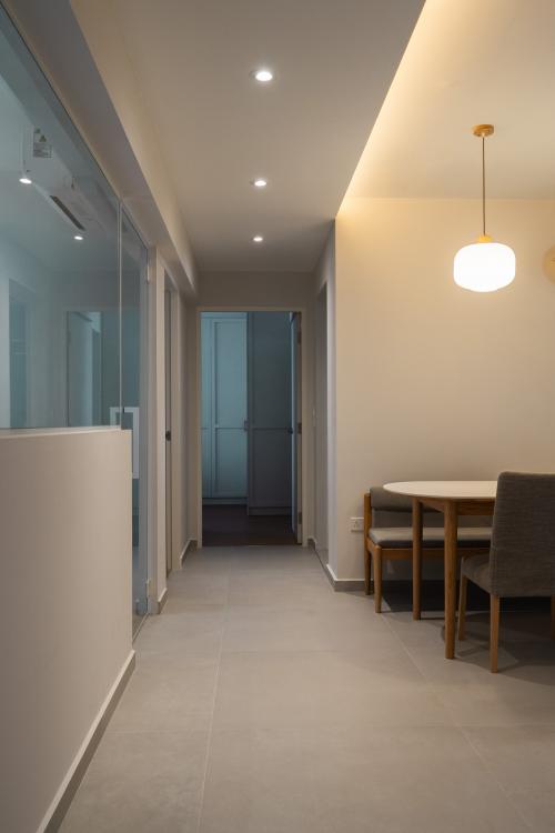 Contemporary Hallway at Clementi NorthArc