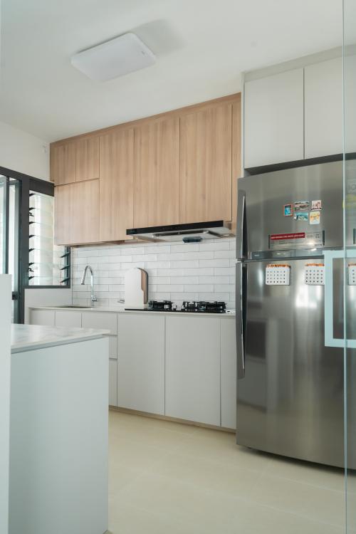 Contemporary Kitchen at Clementi NorthArc