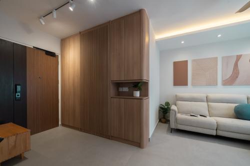 Contemporary Foyer at Clementi NorthArc