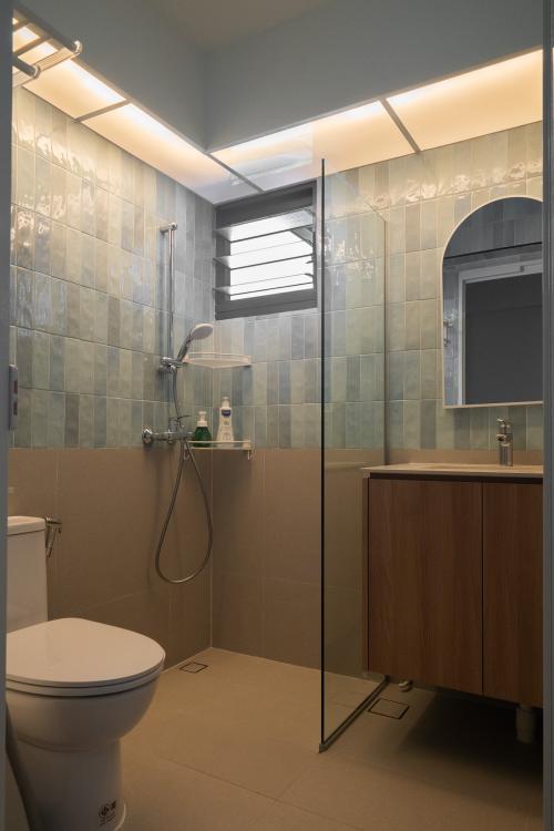 Contemporary Bathroom at Clementi NorthArc