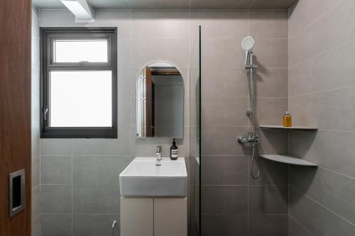 Modern Bathroom at 953C Tampines st 96