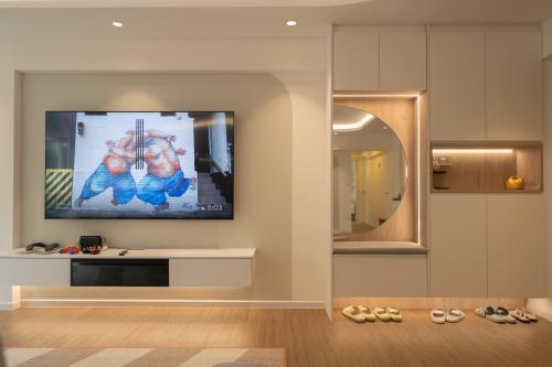 Contemporary Living Room at Compassvale Link