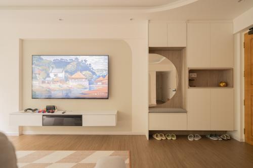 Contemporary Living Room at Compassvale Link