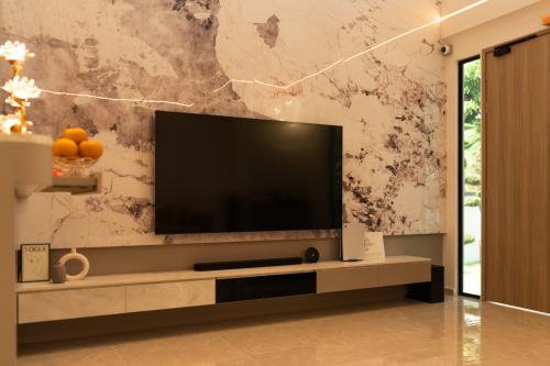 Modern Living Room at Eastwood Road