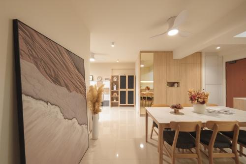 Scandinavian Living Room at 29 Ghim Moh Link