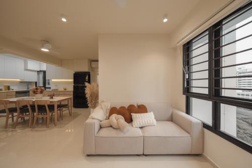 Scandinavian Living Room at 29 Ghim Moh Link