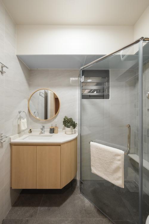 Scandinavian Bathroom at 29 Ghim Moh Link