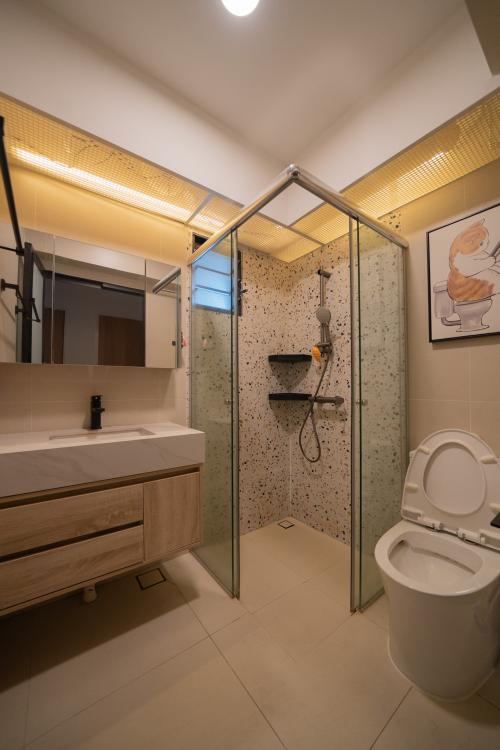 Modern Bathroom at Yishun Street 31