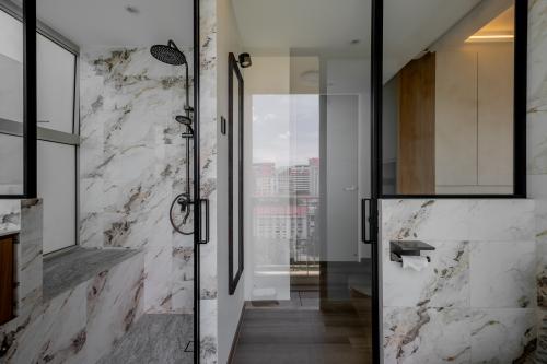 Country Bathroom at Parc Mondrian Condominium
