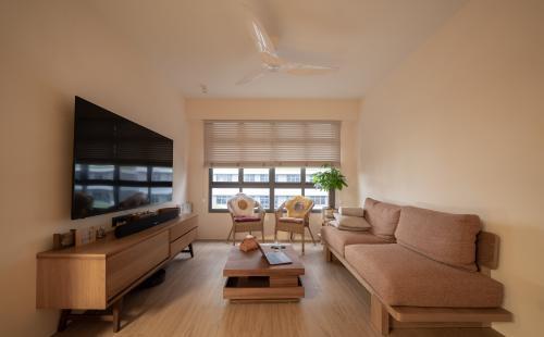 Scandinavian Living Room at Tampines Greenverge