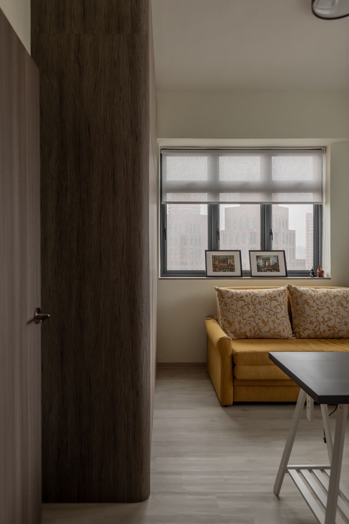 Modern Study with Sofa and Desk