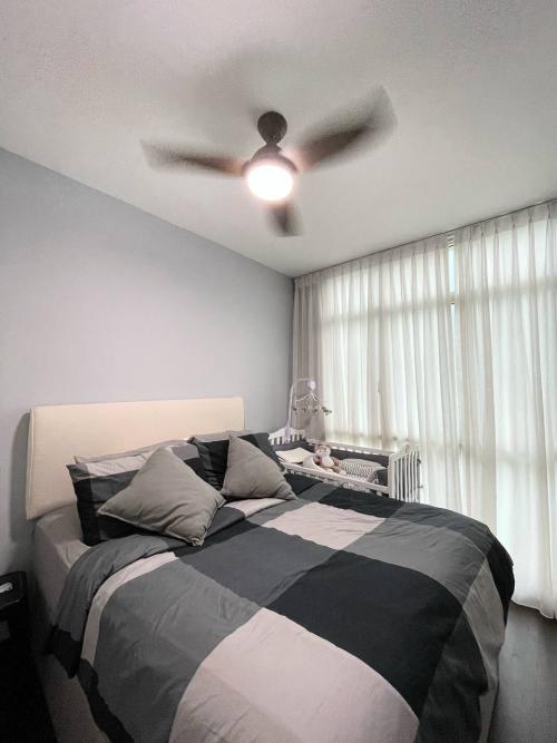 Asian Bedroom at Modern Peranakan