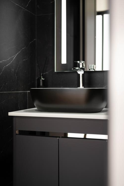Industrial Bathroom at Rustic Industrial