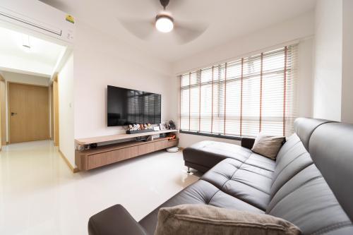 Scandinavian Living Room at Modern Scandinavian