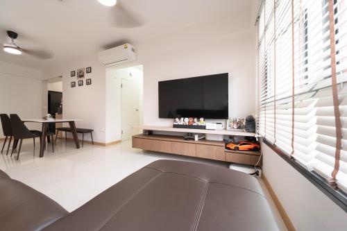 Scandinavian Living Room at Modern Scandinavian