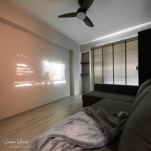 Modern Home Theatre at Modern Curvature