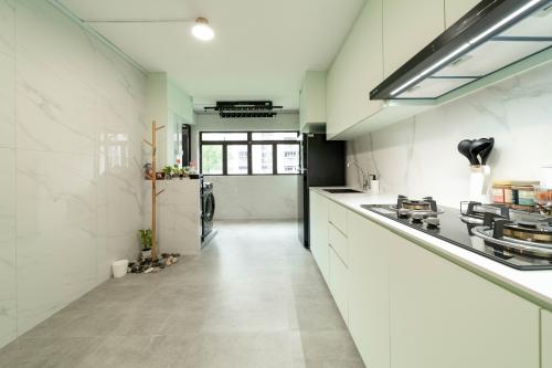 Minimalist Kitchen at Pastel Wonders