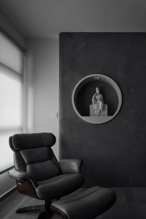 Industrial Living Room at Tengah Garden