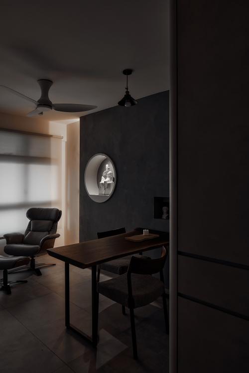Industrial Living Room at Tengah Garden