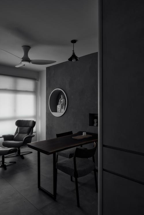 Industrial Living Room at Tengah Garden