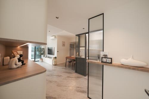 Contemporary Entryway at Provence Residences