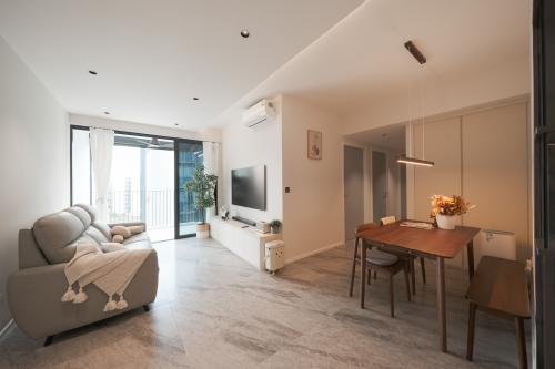 Contemporary Living Room at Provence Residences
