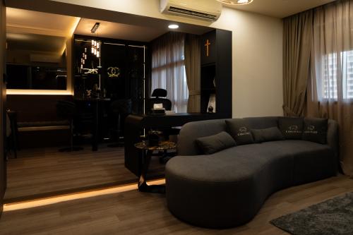 Modern Living Room at Plantation Acres