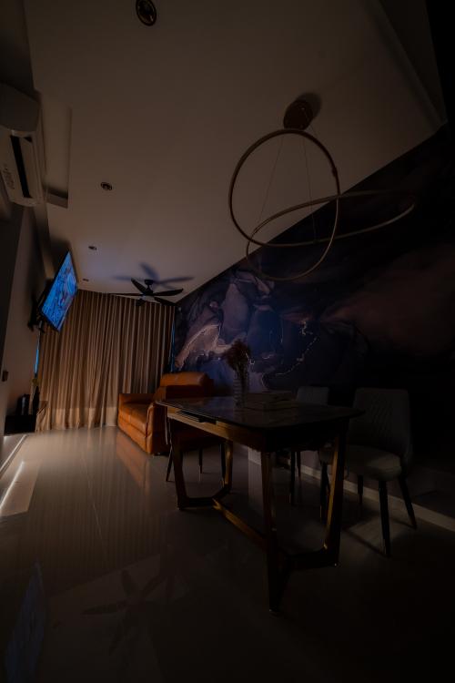 Modern Living Room at Treasure at Tampines