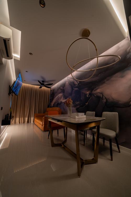 Modern Living Room at Treasure at Tampines