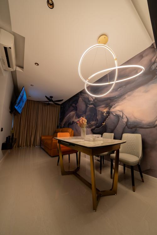Modern Living Room at Treasure at Tampines