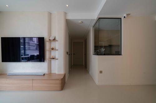 Contemporary Living Room at The Visionaire