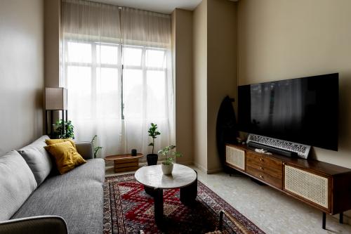 Vintage Living Room at 381 Tanglin Regency
