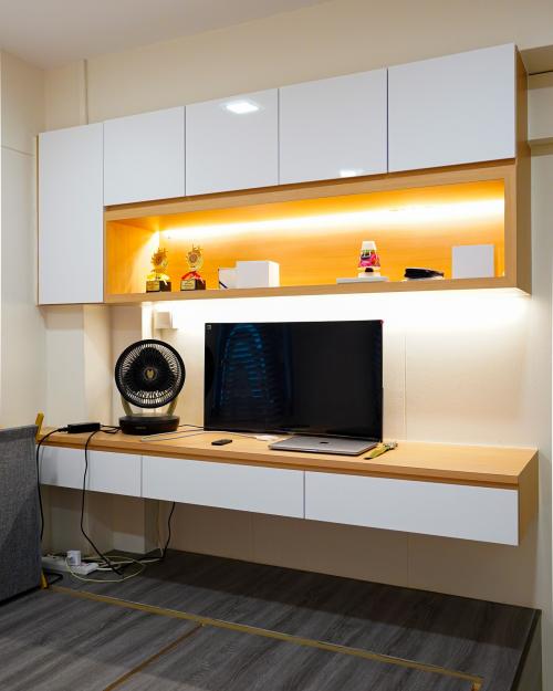 Scandinavian Bedroom at Blk 897C Woodlands Dr 50 - Whole House (ID: Thomas)