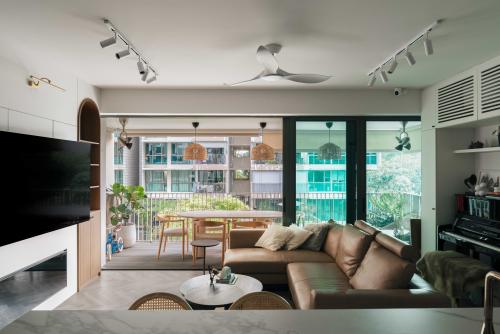 Contemporary Living Room at The Topiary II