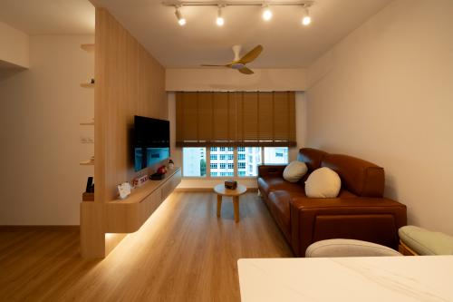 Scandinavian Living Room at 113C Mc Nair Road