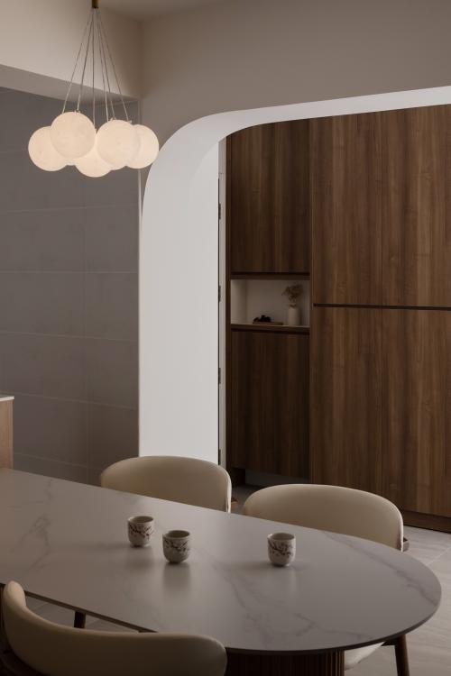 Minimalist Dining Room at Boon Lay Drive