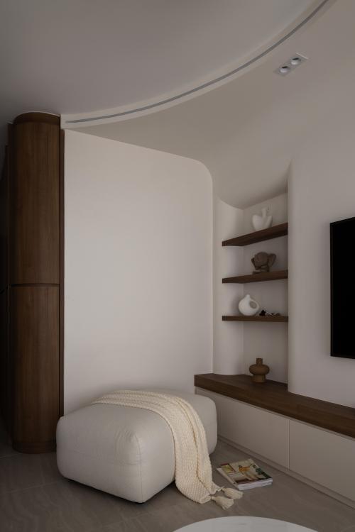Minimalist Living Room at Boon Lay Drive